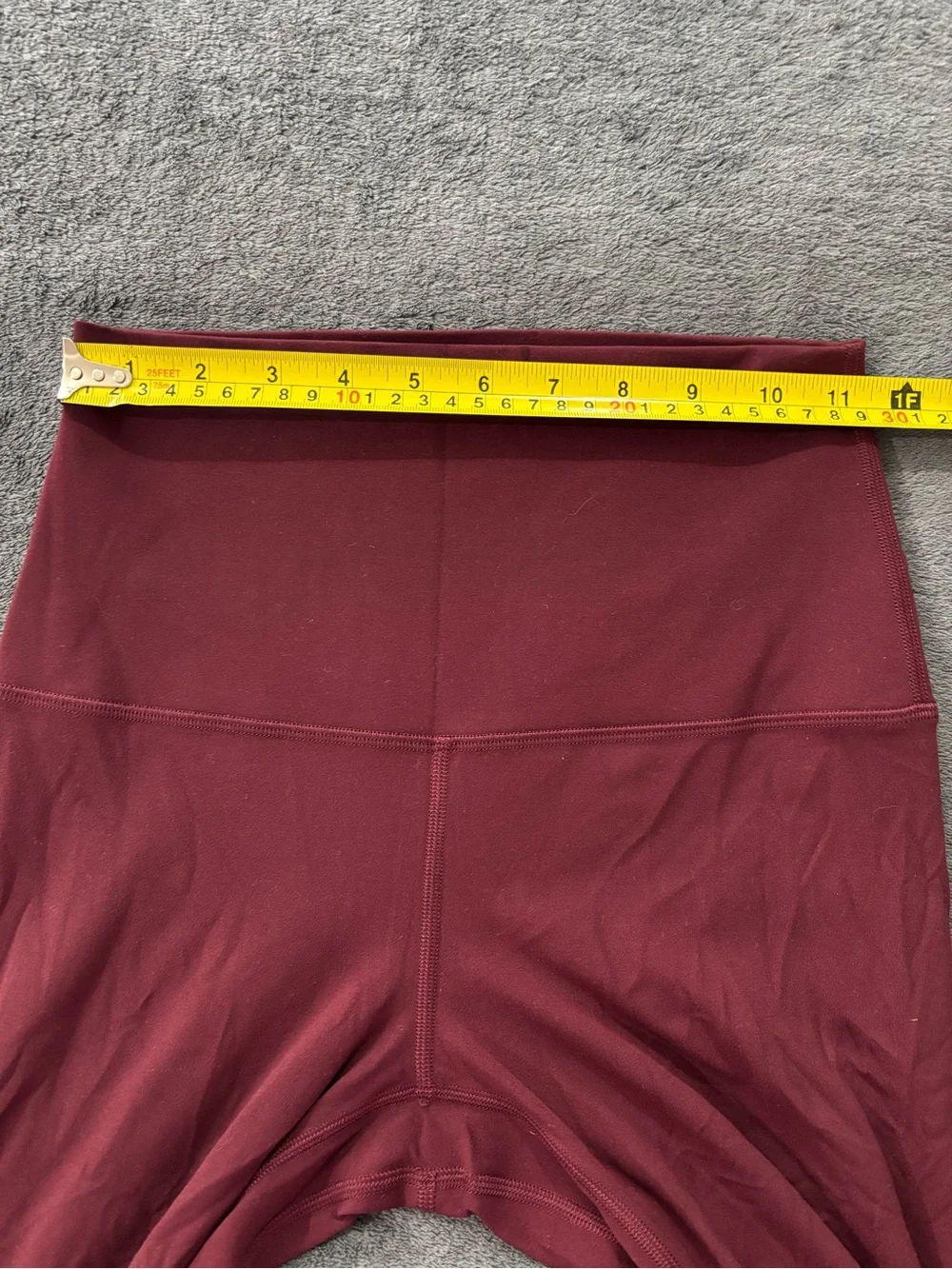 Lululemon Align Leggings Women's Size 6 High Rise Burgundy 28